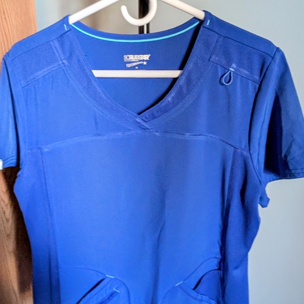 Scrubstar Performance Blue Top